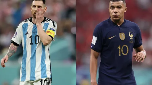 Lionel Messi and Kylian Mbappe