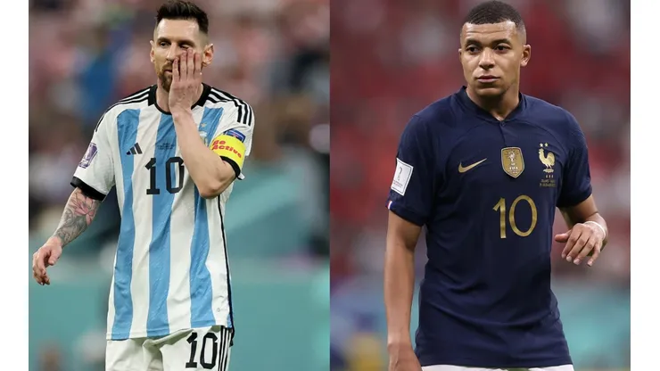 Lionel Messi and Kylian Mbappe