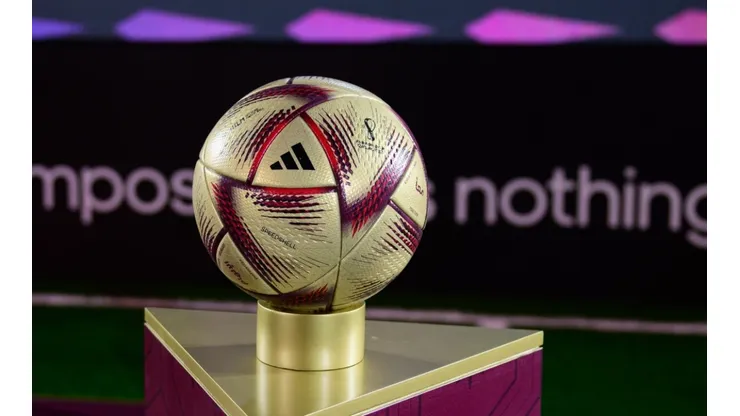 Al Hilm, adidas ball for Qatar 2022 semifinals and final.