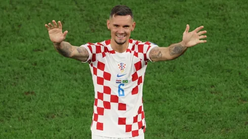 Dejan Lovren of Croatia
