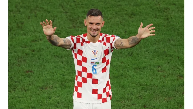 Dejan Lovren of Croatia