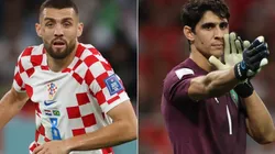Mateo Kovacic of Croatia and Yassine Bounou of Morocco