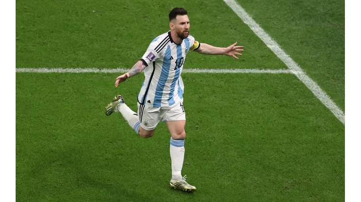 Lionel Messi of Argentina