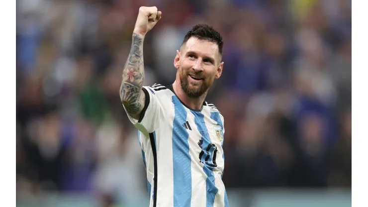 Lionel Messi of Argentina