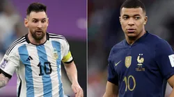 Lionel Messi and Kylian Mbappe