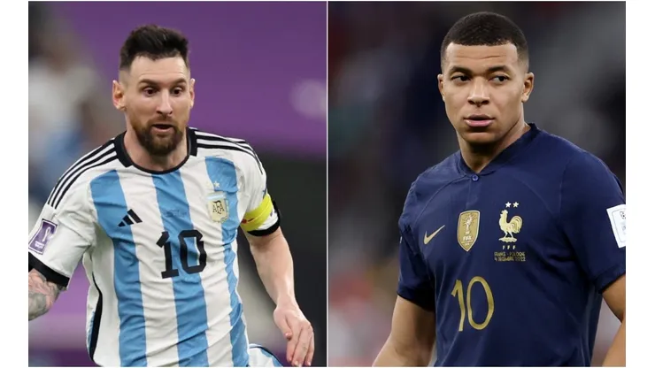 Lionel Messi and Kylian Mbappe