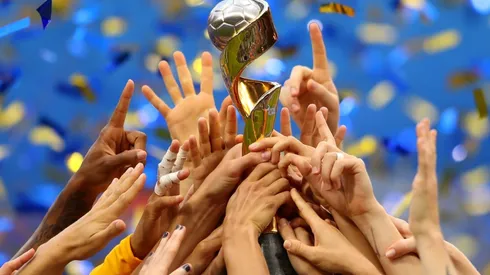 The Women's World Cup trophy