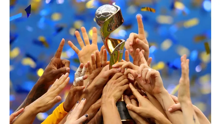 The Women's World Cup trophy