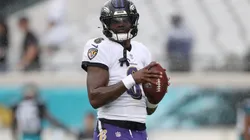 Lamar Jackson of the Baltimore Ravens