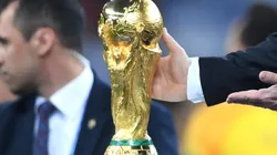 The FIFA Men's World Cup trophy