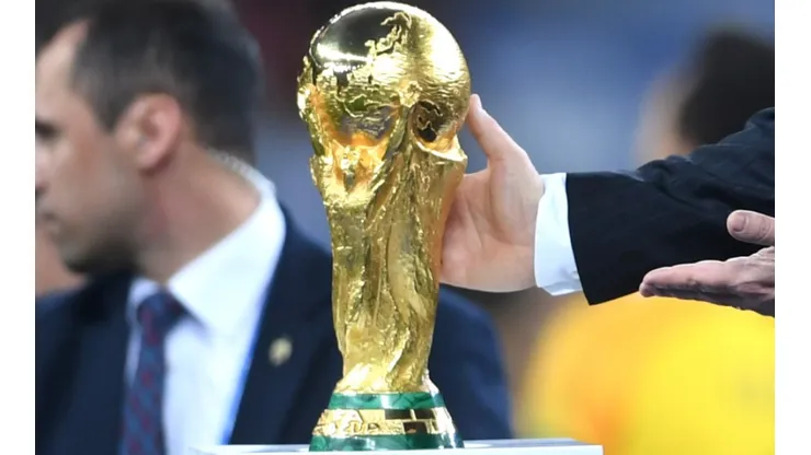 The FIFA Men's World Cup trophy