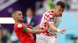 Hakim Ziyech (left), Ivan perisic (right) - Morocco vs Croatia - Qatar 2022