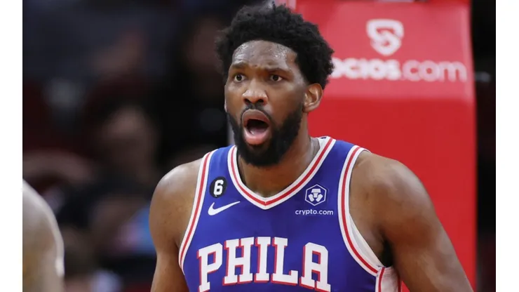 Joel Embiid of the Philadelphia 76ers