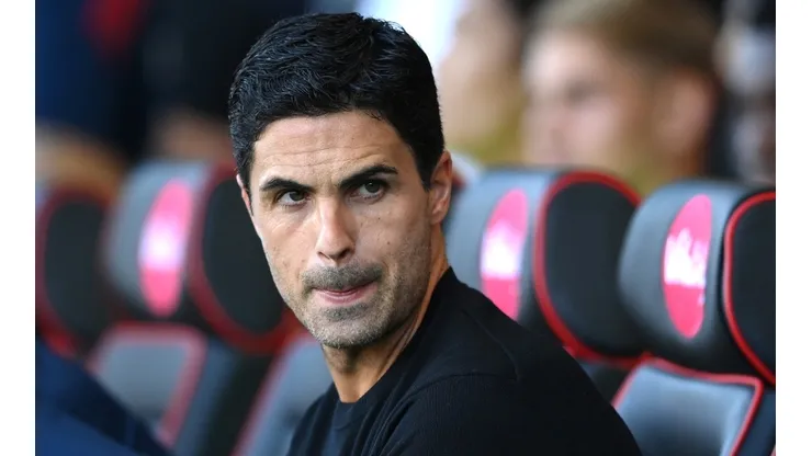 Manager Arteta of Arsenal