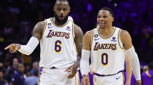 LeBron James and Russell Westbrook