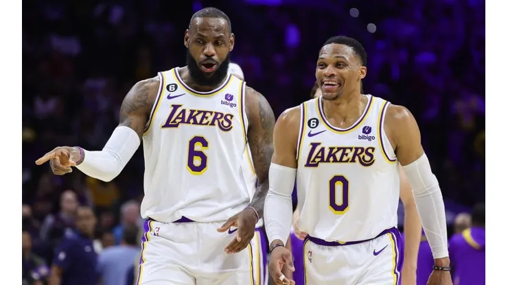 LeBron James and Russell Westbrook