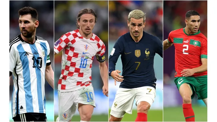 Argentina, Croatia, France and Morocco want to lift the World Cup