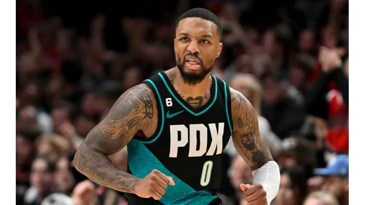 Damian Lillard of the Portland Trail Blazers