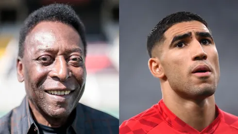 Pele and Achraf Hakimi