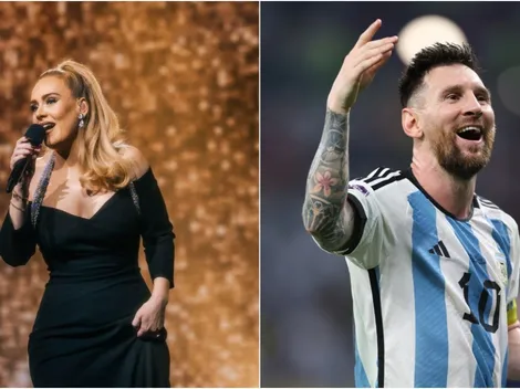 Adele confessed her love for Lionel Messi after Argentina's win over Netherlands in Qatar 2022