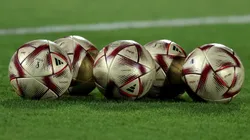 The official World Cup 2022 Match Ball for the semi-final