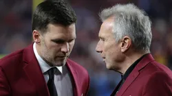 Tom Brady (left), Joe Montana (right) - NFL