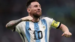 Lionel Messi of Argentina