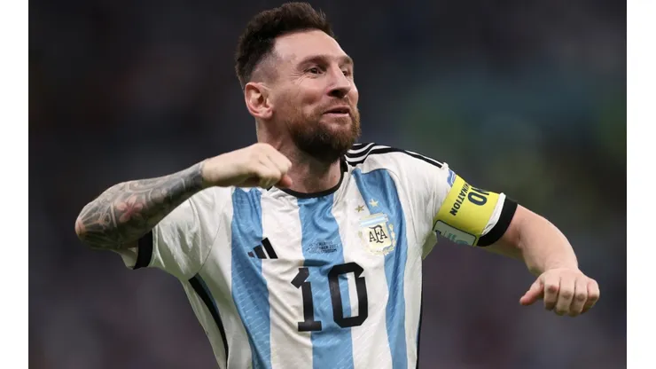 Lionel Messi of Argentina