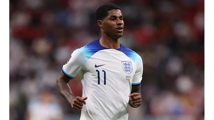 Marcus Rashford of England.