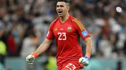 Emiliano Martinez of Argentina.