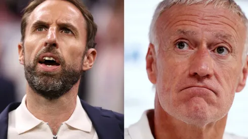 Gareth Southgate (left) and Didier Deschamps (right)