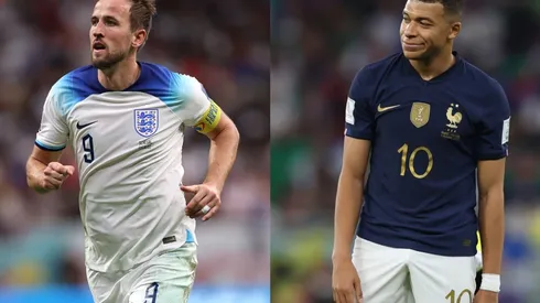 Harry Kane and Kylian Mbappé
