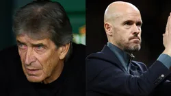 Manuel Pellegrini (left) and Erik ten Hag (right)