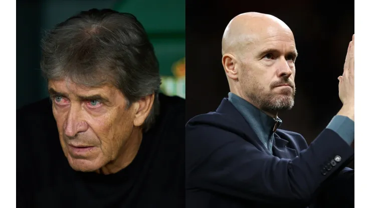 Manuel Pellegrini (left) and Erik ten Hag (right)