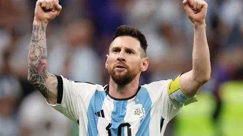 Lionel Messi of Argentina