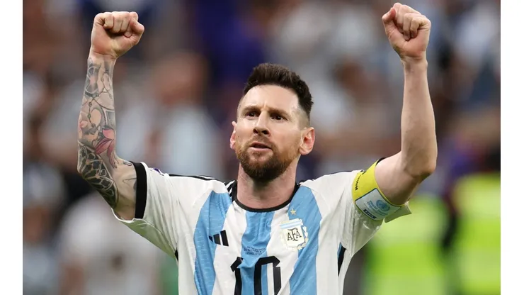 Lionel Messi of Argentina