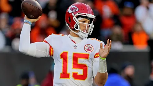 QB Patrick Mahomes in the Chiefs loss vs the Cincinnati Bengals