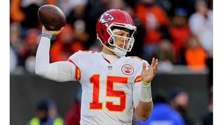QB Patrick Mahomes in the Chiefs loss vs the Cincinnati Bengals