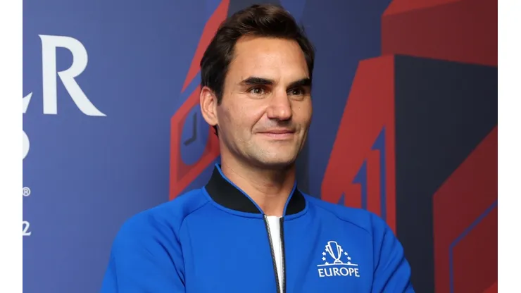 Roger Federer of Switzerland
