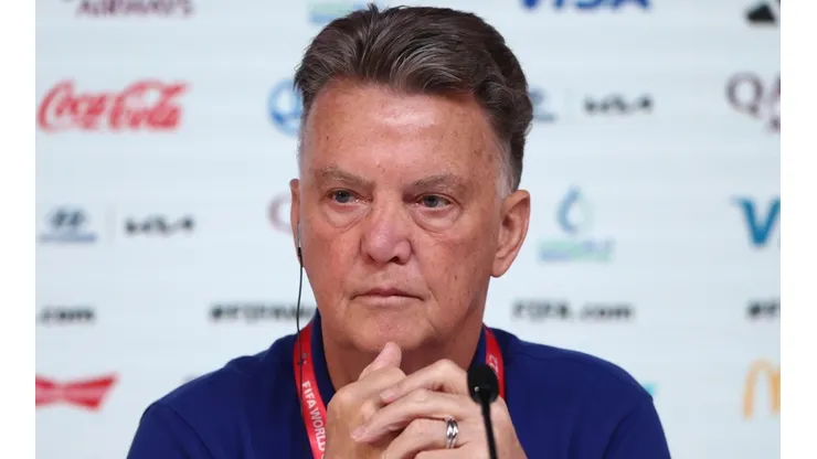 Louis Van Gaal of the Netherlands