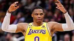 Russell Westbrook of the Los Angeles Lakers