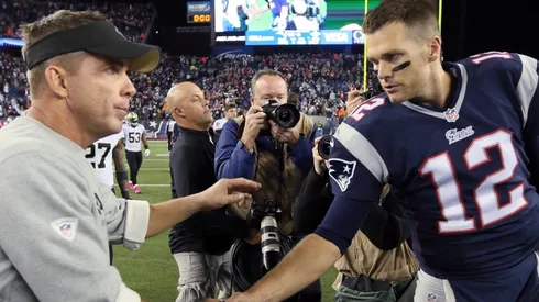 Sean Payton (left), Tom Brady (right) - NFL 2013