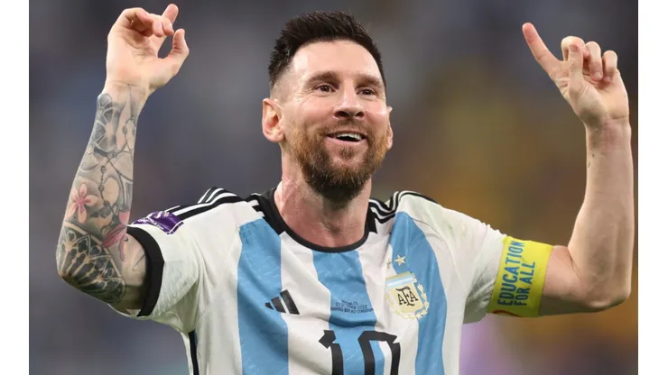 Lionel Messi is representing Argentina in his fifth World Cup