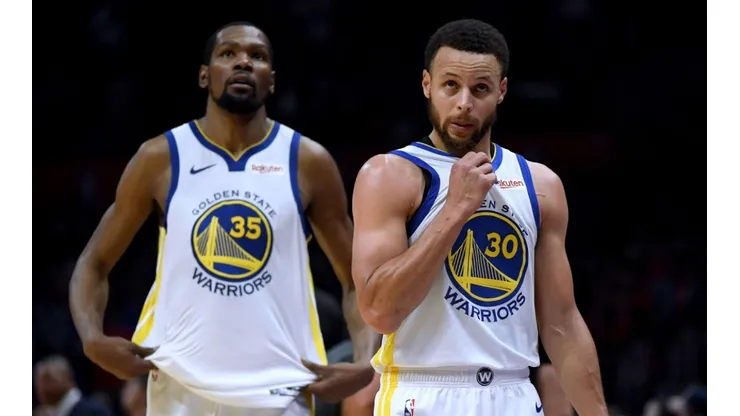 Kevin Durant and Stephen Curry