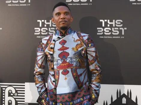 Video: Samuel Eto'o attacks fan after World Cup clash between Brazil and South Korea