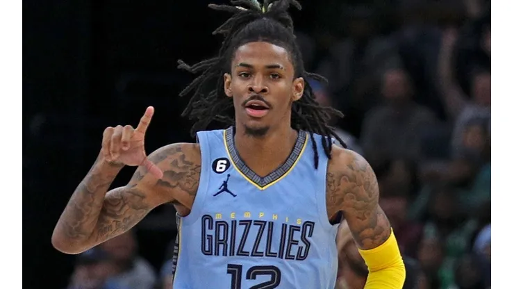 Ja Morant of the Memphis Grizzlies