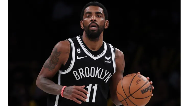 Kyrie Irving of the Brooklyn Nets