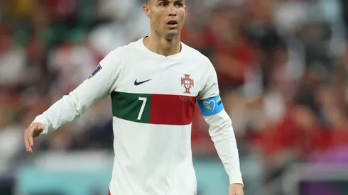 Cristiano Ronaldo at the 2022 World Cup against Korea Republic