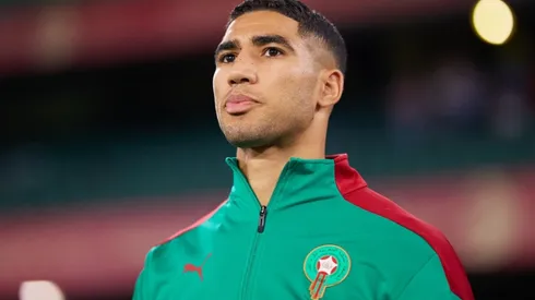 Hakimi of Morocco at the 2022 World Cup (Futbolsites)