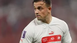 Shaqiri at the 2022 World Cup against Serbia
